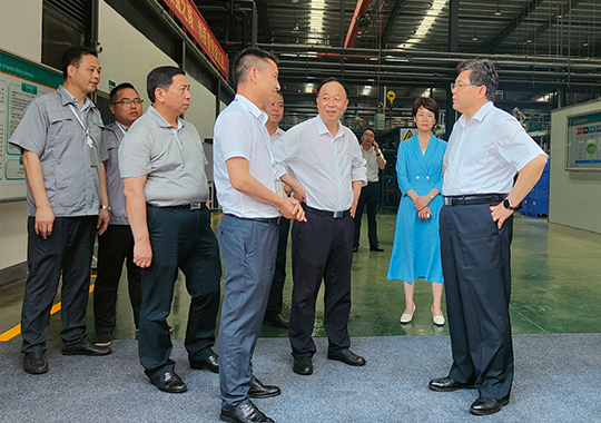 湖南省委常委、統(tǒng)戰(zhàn)部部長(zhǎng)隋忠誠(chéng)到企調(diào)研